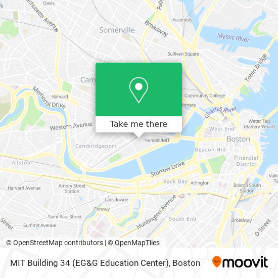 MIT Building 34 (EG&G Education Center) map