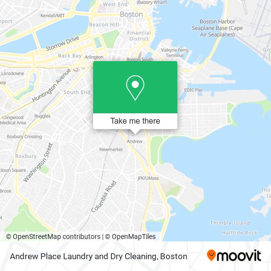 Mapa de Andrew Place Laundry and Dry Cleaning