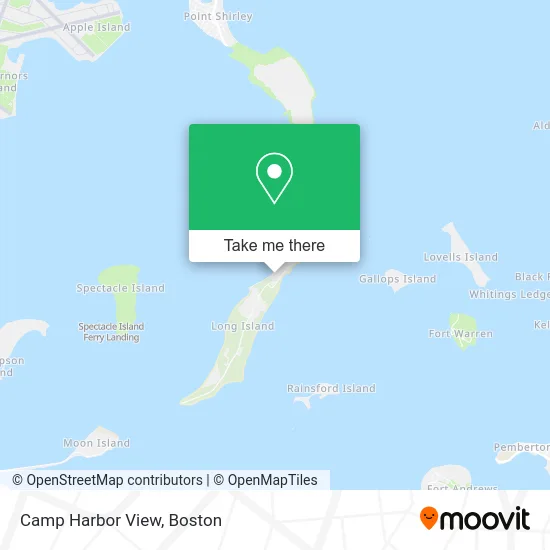 Camp Harbor View map