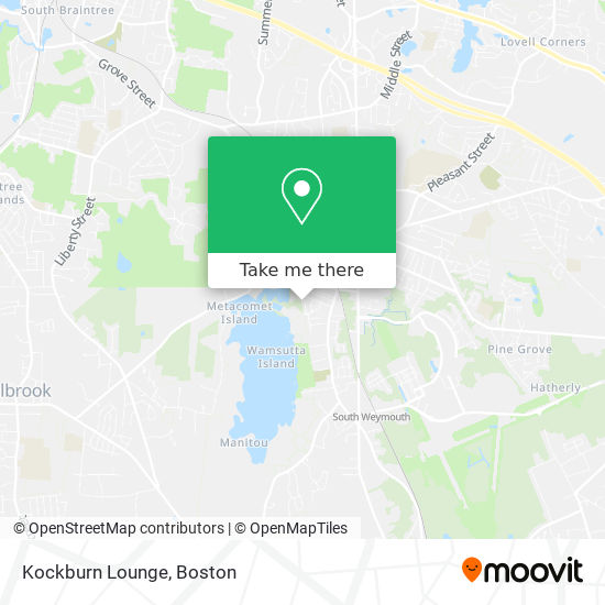 Mapa de Kockburn Lounge