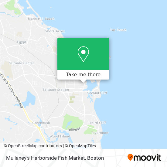 Mullaney's Harborside Fish Market map