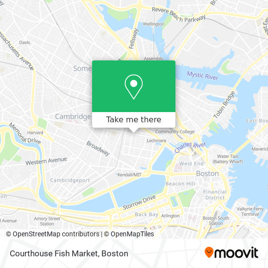 Mapa de Courthouse Fish Market