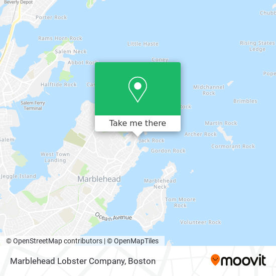 Marblehead Lobster Company map