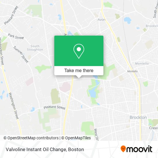 Mapa de Valvoline Instant Oil Change