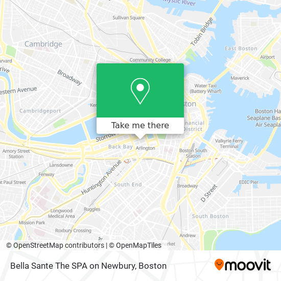 Bella Sante The SPA on Newbury map