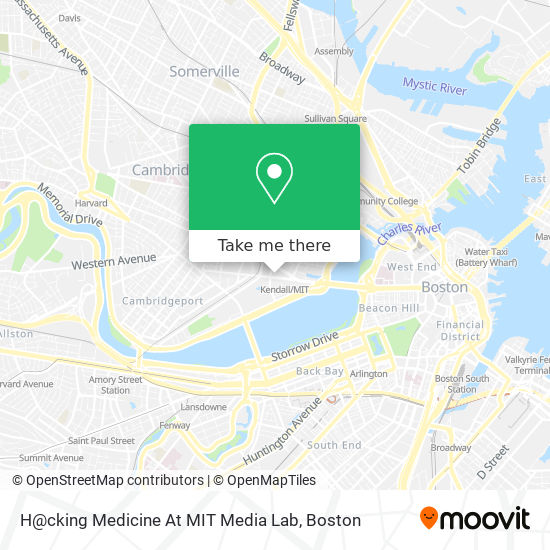 H@cking Medicine At MIT Media Lab map
