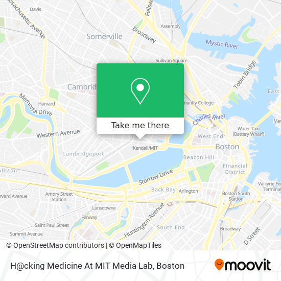 Mapa de H@cking Medicine At MIT Media Lab