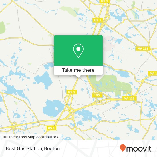 Mapa de Best Gas Station