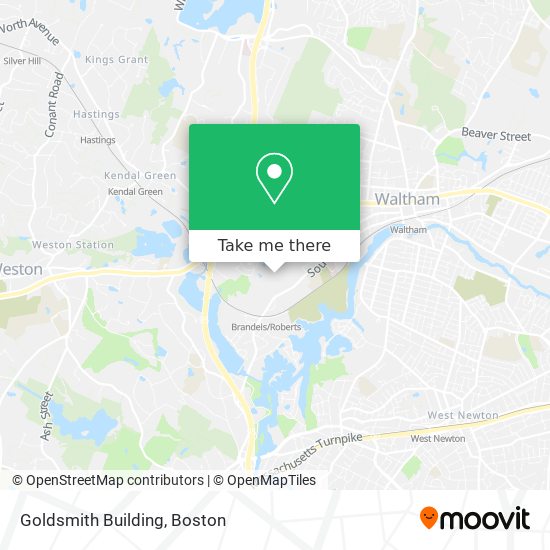 Goldsmith Building map