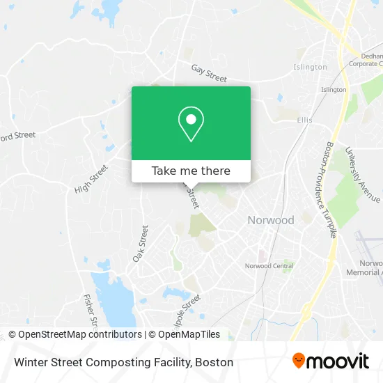 Winter Street Composting Facility map