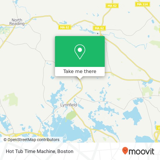 Mapa de Hot Tub Time Machine