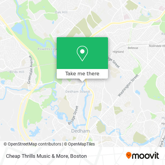 Cheap Thrills Music & More map
