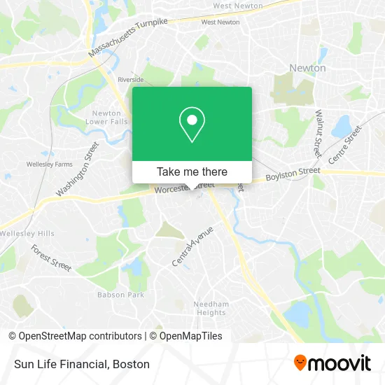 Sun Life Financial map