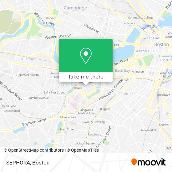SEPHORA map