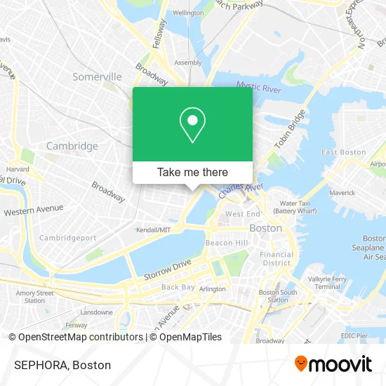 SEPHORA map