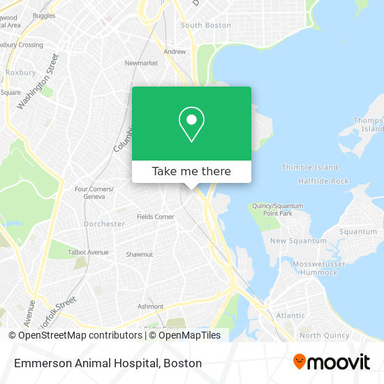 Mapa de Emmerson Animal Hospital