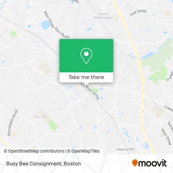 Busy Bee Consignment map