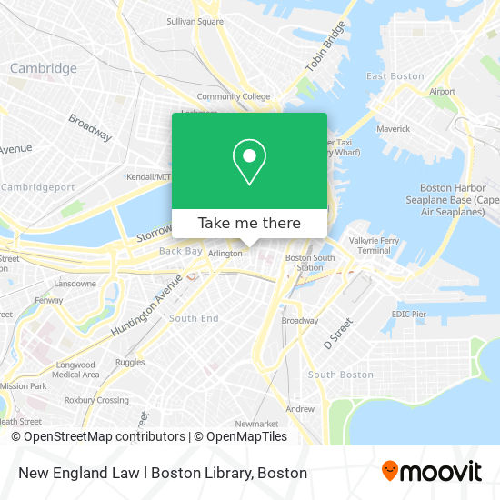 New England Law l Boston Library map