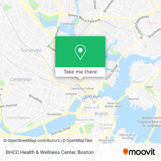 Mapa de BHCC Health & Wellness Center