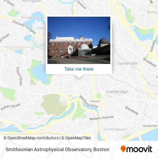 Mapa de Smithsonian Astrophysical Observatory
