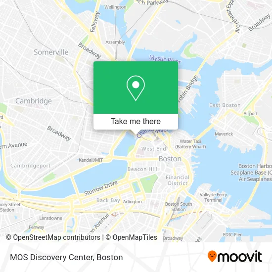 Mapa de MOS Discovery Center