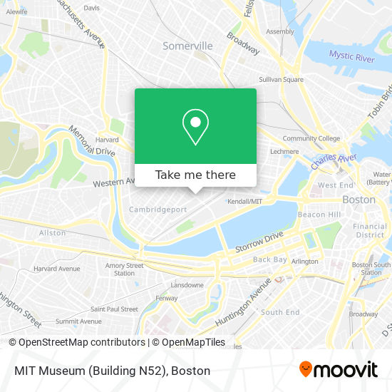 MIT Museum (Building N52) map