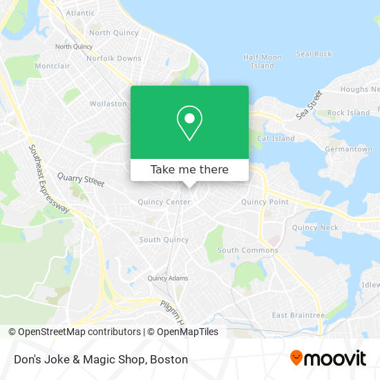 Mapa de Don's Joke & Magic Shop