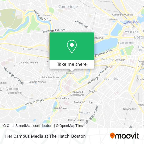Mapa de Her Campus Media at The Hatch