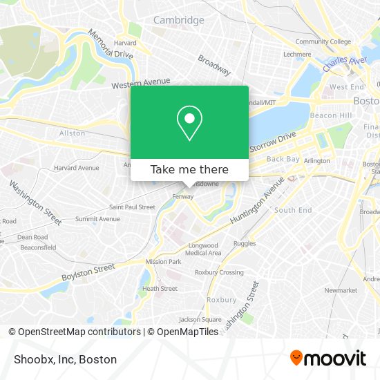 Shoobx, Inc map
