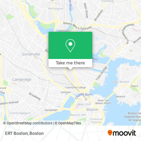 Mapa de ERT Boston