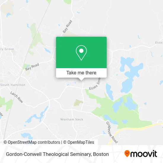 Gordon-Conwell Theological Seminary map