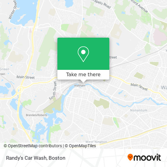 Mapa de Randy's Car Wash