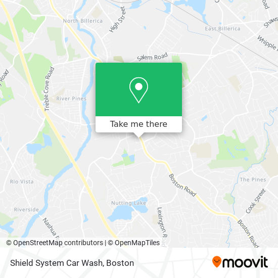 Shield System Car Wash map