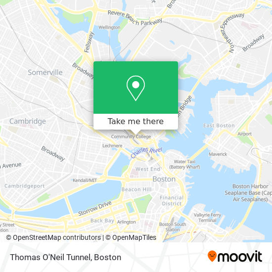 Mapa de Thomas O'Neil Tunnel