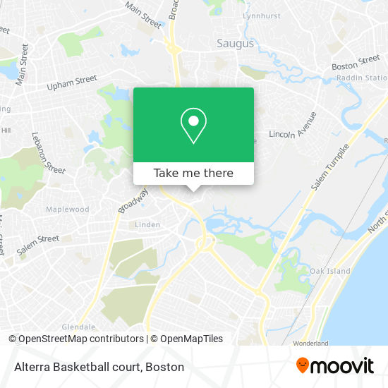 Mapa de Alterra Basketball court