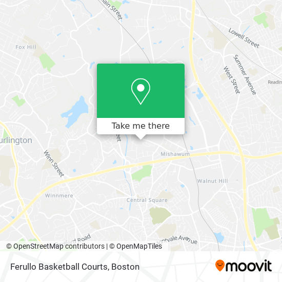 Mapa de Ferullo Basketball Courts
