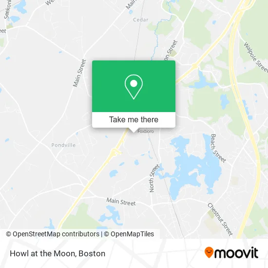 Howl at the Moon map