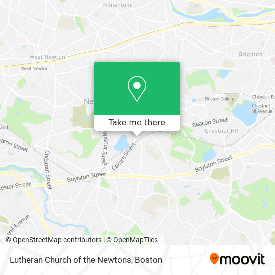Mapa de Lutheran Church of the Newtons
