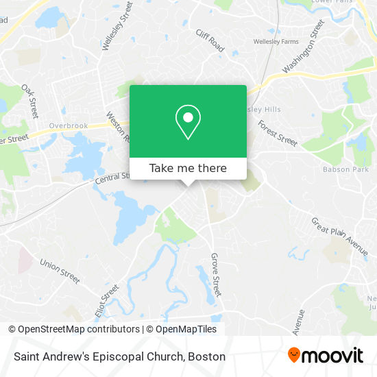 Mapa de Saint Andrew's Episcopal Church