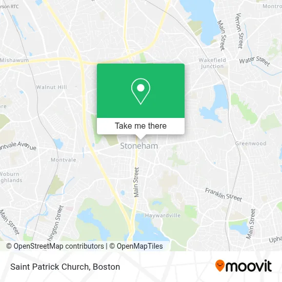 Saint Patrick Church map