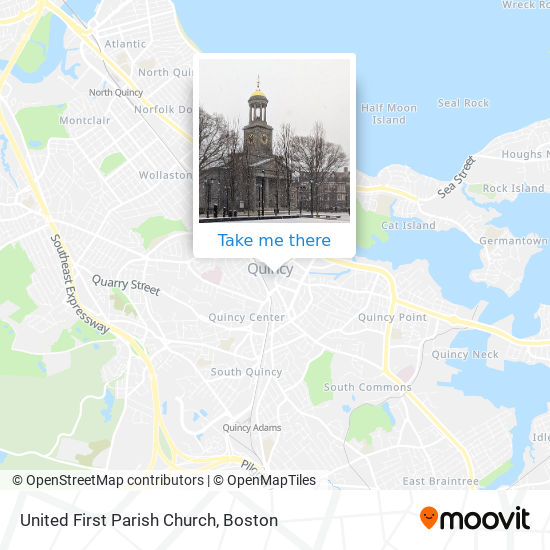 Mapa de United First Parish Church