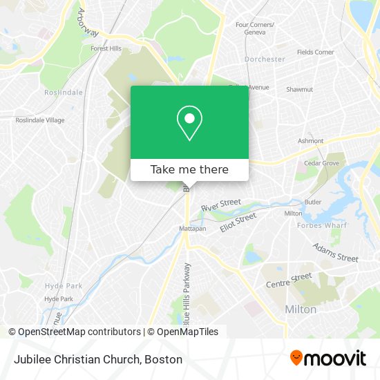 Jubilee Christian Church map