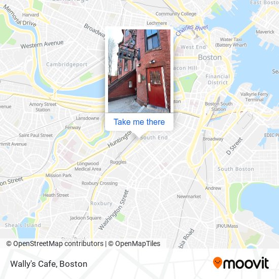 Wally's Cafe map