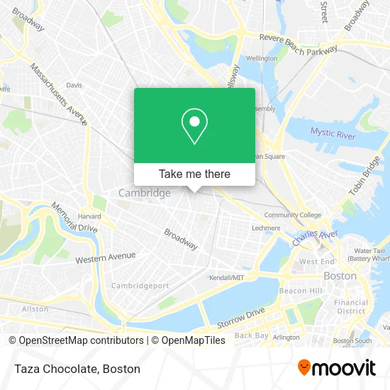Taza Chocolate map