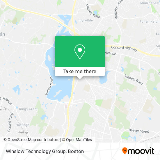 Mapa de Winslow Technology Group