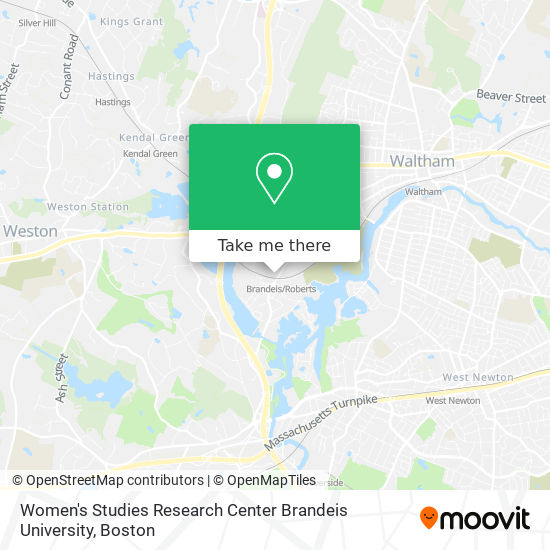 Women's Studies Research Center Brandeis University map