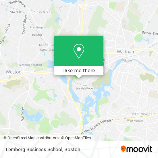 Lemberg Business School map