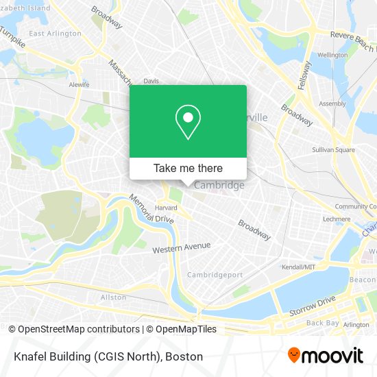 Knafel Building (CGIS North) map