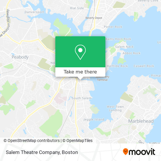 Mapa de Salem Theatre Company