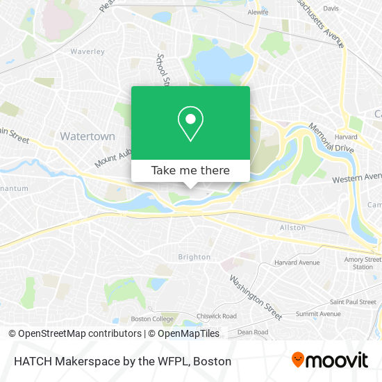 Mapa de HATCH Makerspace by the WFPL